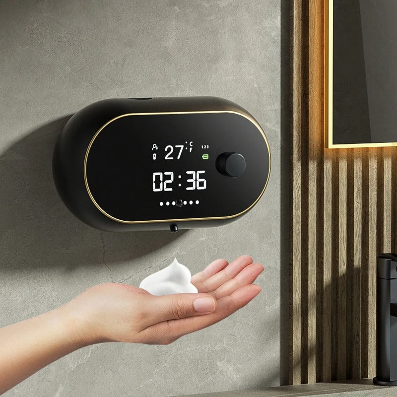 Hygienisk handtvätt med automatisk tvålpump!